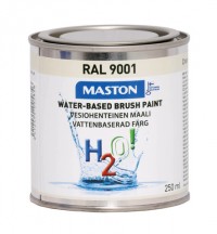 Paint H2O! RAL9001 Cream 250ml