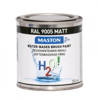 Paint H2O! RAL9005 Jet black Matt 250ml