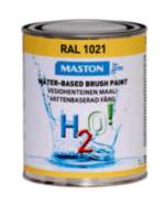 Paint H2O! RAL1021 Bright yellow 1l
