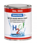 Paint H2O! RAL3000 Flame red 1l