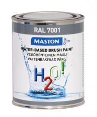 Paint H2O! RAL7001 Silver grey 1l