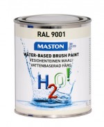 Paint H2O! RAL9001 Cream 1l