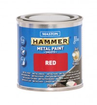 Paint Hammer Smooth Red 250ml