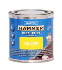 Paint Hammer Smooth Yellow 250ml