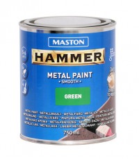 Paint Hammer Smooth Green 750ml