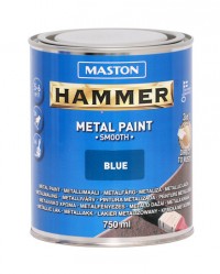 Paint Hammer Smooth Blue 750ml