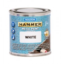 Paint Hammer Hammered White 250ml