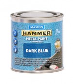 Hammer Hammarlack metallfärg blå 250ml