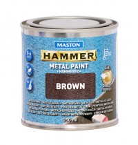 Paint Hammer Hammered Brown 250ml
