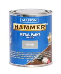 Paint Hammer Smooth Silver 750ml