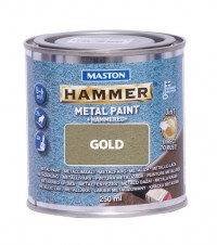Paint Hammer Hammered Gold 250ml