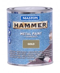 Paint Hammer Hammered Gold 750ml