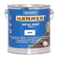 Paint Hammer Smooth White 2,5l