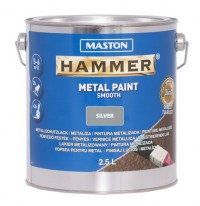 Paint Hammer Smooth Silver 2,5l