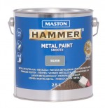 Hammer Metallfärg silver 2,5l