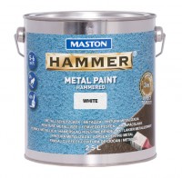 Paint Hammer Hammered White 2,5l