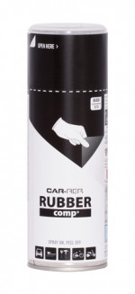 Spray RUBBERcomp Car-Rep Black semigloss 400ml