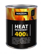 Paint Heat-resistant black +400 °C 1l