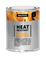 Paint Heat-resistant silver +600 °C 1l
