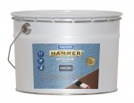 Hammer Hammarlack metallfärg mörk grå 10l